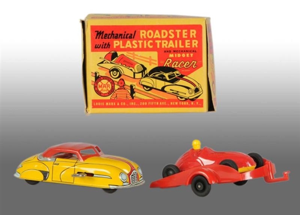MARX MECHANICAL ROADSTER TOY.                     