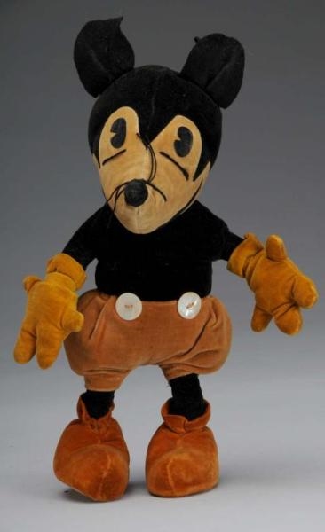 WALT DISNEY MICKEY MOUSE CHARACTER DOLL.          