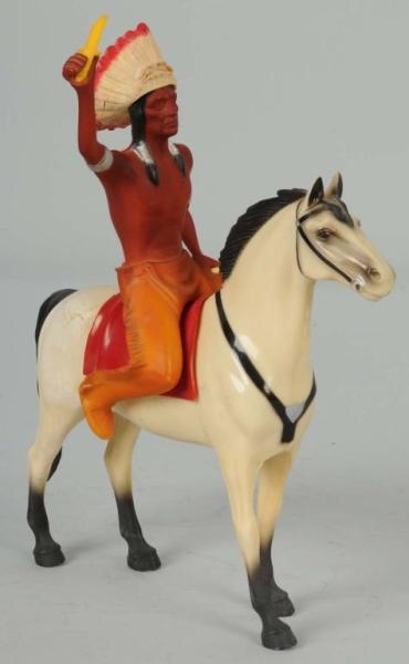HARTLAND HORSE AND COCHISE RIDER.                 