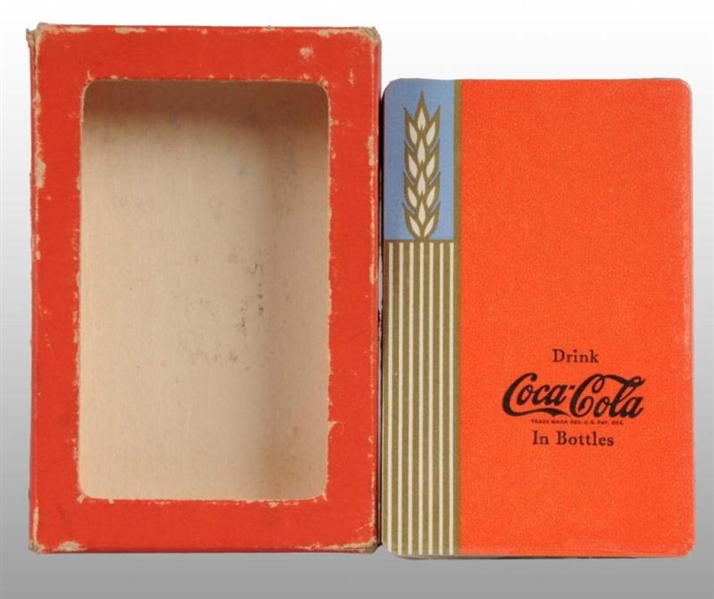 COCA-COLA RED DECK OF PLAYING CARDS.              