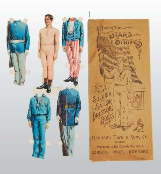 LOT OF TUCK MILITARY PAPER DOLL.                  