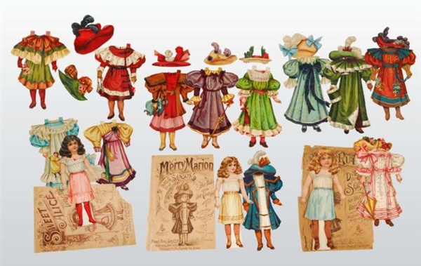 LOT OF "DOLLS FOR ALL SEASONS" PAPER DOLLS.       