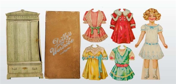 LOT OF "DOLLYS WARDROBE" BOXED PAPER DOLLS.      