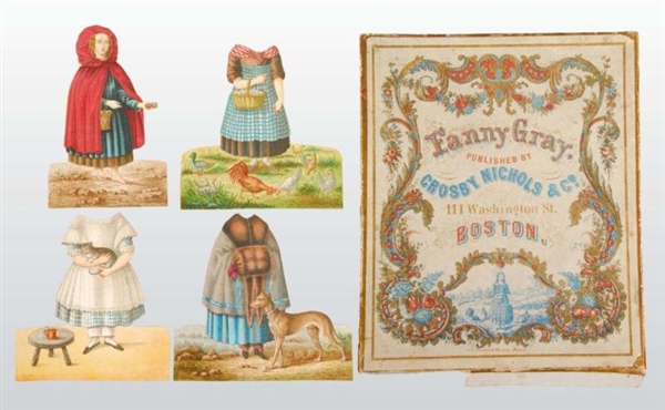 LOT OF "FANNY GRAY" BOXED PAPER DOLL.             