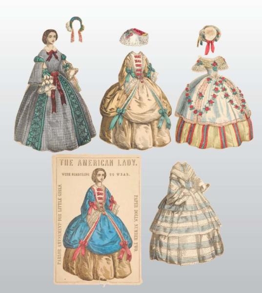 LOT OF "AMERICAN LADY WITH SOMETHING TO WEAR".    