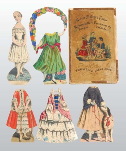 LOT OF BOXED "KLEINE MADCHEN-PUPPE" PAPER DOLL.   