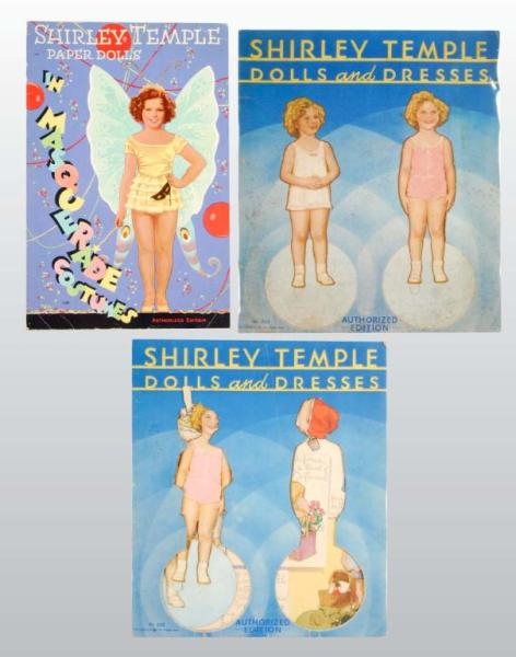 LOT OF "SHIRLEY TEMPLE PAPER DOLLS".              