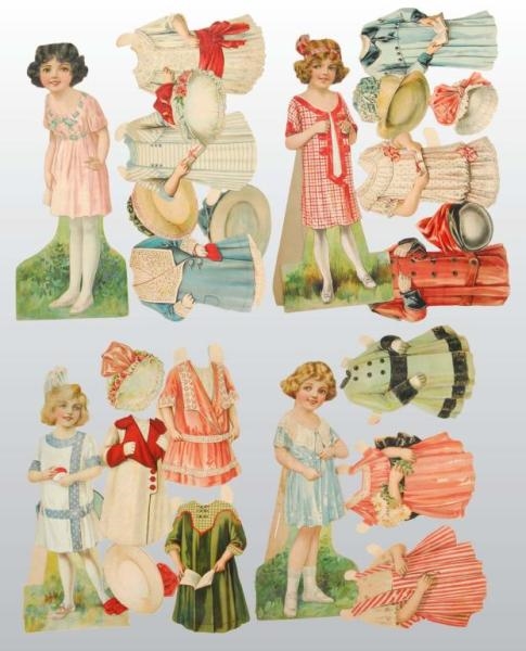 LOT OF WOOLWORTH PAPER DOLLS.                     
