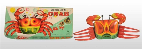 MECHANICAL CRAB WIND-UP TOY.                      