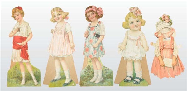 LOT OF WOOLWORTH PAPER DOLLS.                     