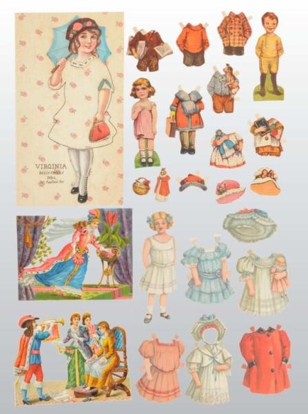 LOT OF MISCELLANEOUS PAPER DOLLS.                 