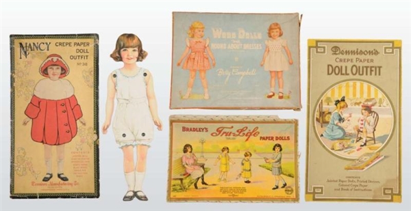 LOT OF MISCELLANEOUS PAPER DOLLS.                 
