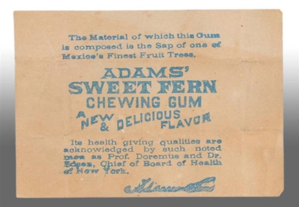 LOT OF ADAMS GUM BOXES WITH 1 GUM WRAPPER.        