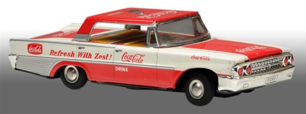TIN COCA-COLA FRICTION CAR.                       