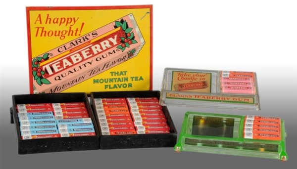 LOT OF TEABERRY GUM ITEMS.                        