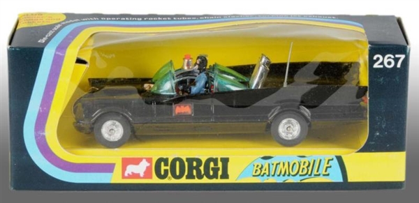 CORGI BATMOBILE CAR TOY.                          