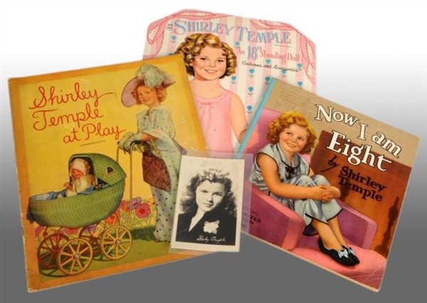 LOT OF 4: SHIRLEY TEMPLE ITEMS.                   
