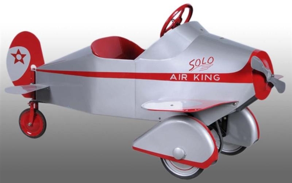 PRESSED STEEL GENDRON AIR KING PEDAL CAR.         