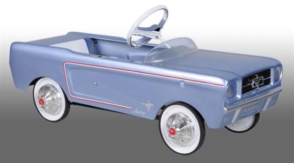 PRESSED STEEL AMF MUSTANG PEDAL CAR.              