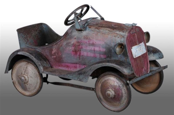 PRESSED STEEL STEELCRAFT CHEVROLET PEDAL CAR.     