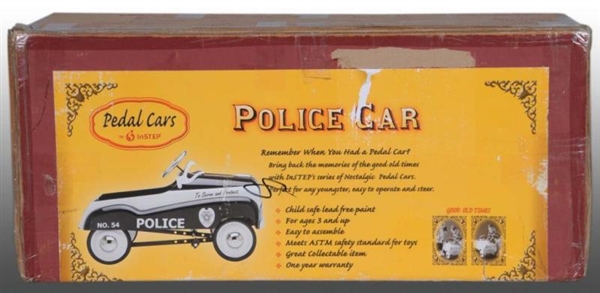 PRESSED STEEL POLICE PEDAL CAR.                   