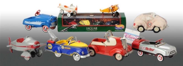 LOT OF 12: CONTEMPORARY VEHICLE TOYS.             