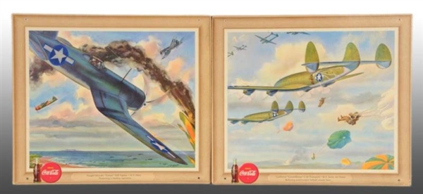 COMPLETE SET OF 1943 COCA-COLA WWII AIRPLANE CARDS