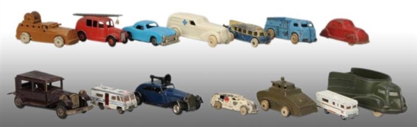 LOT OF VARIOUS AUTOMOBILE TOYS.                   