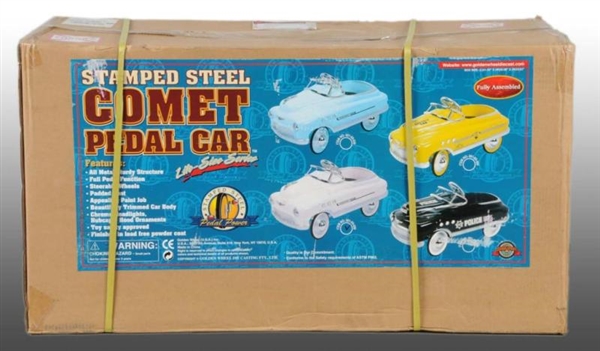 PRESSED STEEL COMET PEDAL CAR.                    