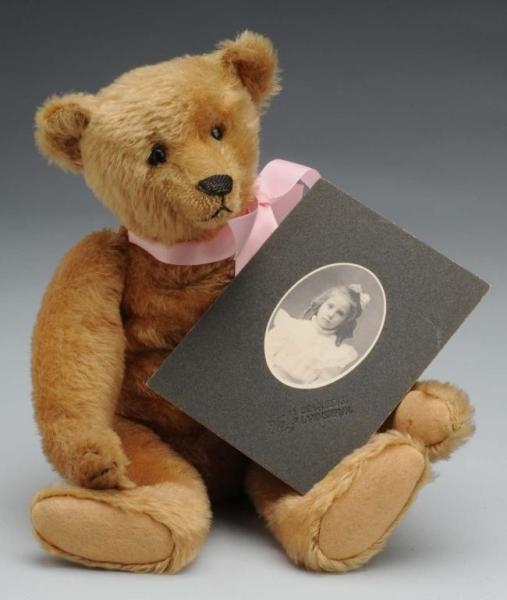 EARLY STEIFF TEDDY BEAR WITH PROVENANCE.          