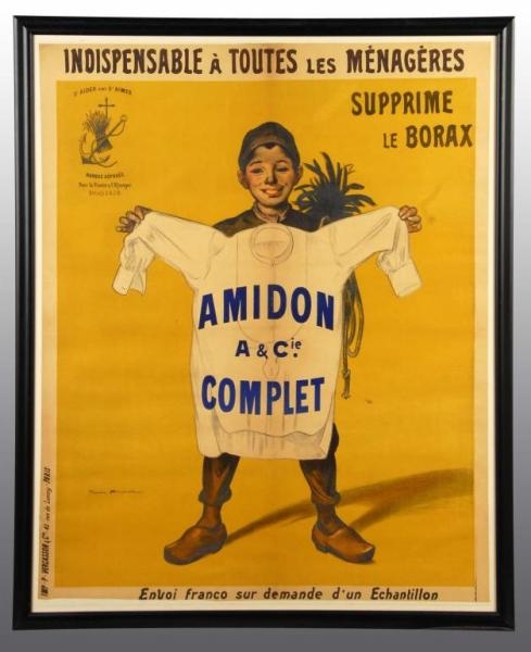 PAPER AMIDON COMPLET SOAP POSTER.                 