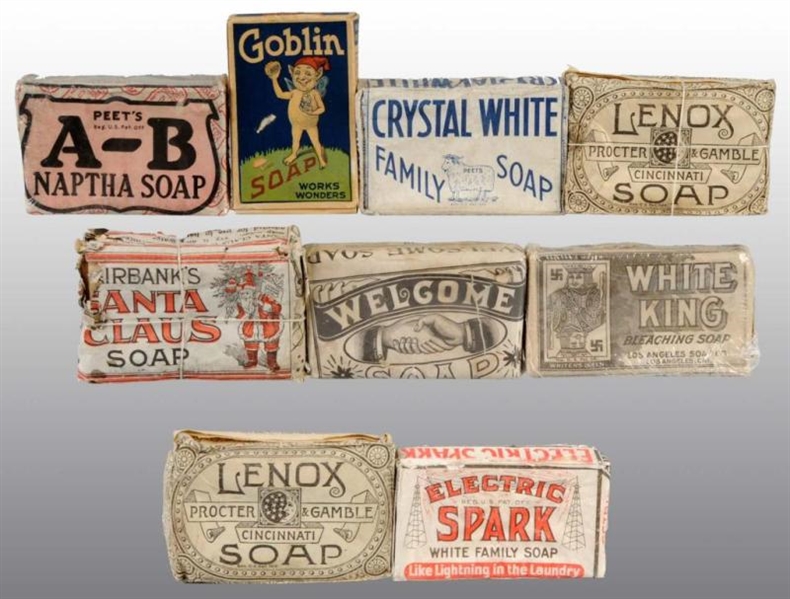LOT OF 13: ASSORTED SOAP BARS.                    