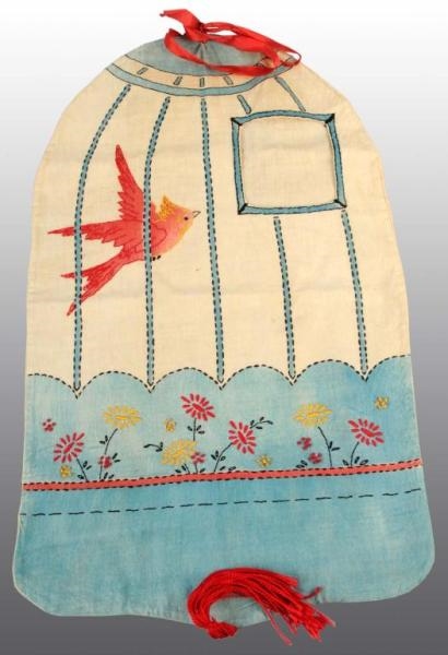  LAUNDRY BAG WITH BIRDCAGE.                       