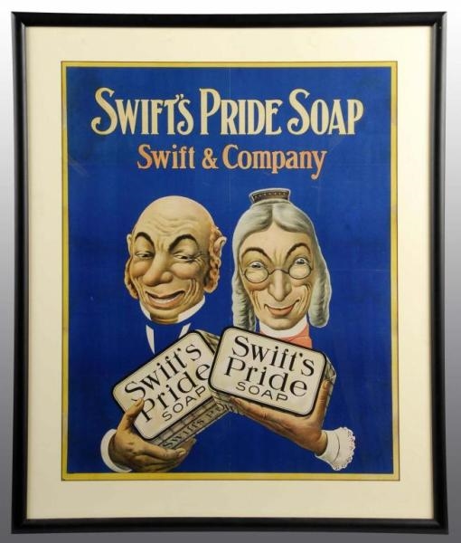 SWIFTS PRIDE SOAP SIGN.                          