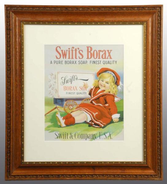 Lot Detail Paper Swifts Borax Soap Sign