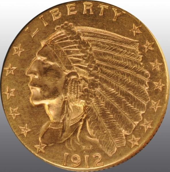 1912 INDIAN HEAD $2 ½.                            