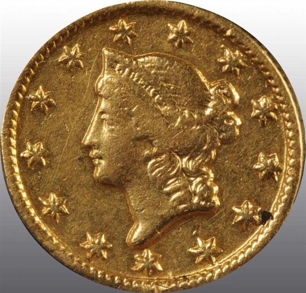 1849-D CORONET GOLD $1.                           