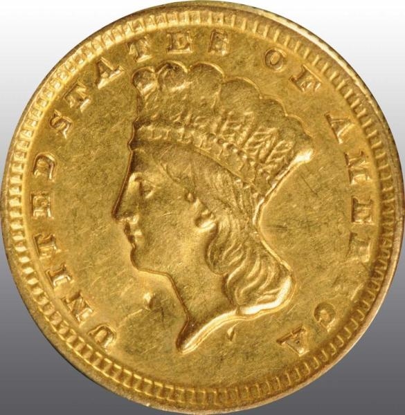 1859-D INDIAN HEAD GOLD $1.                       