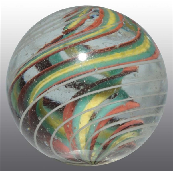 TWISTED RIBBON CORE MARBLE.                       