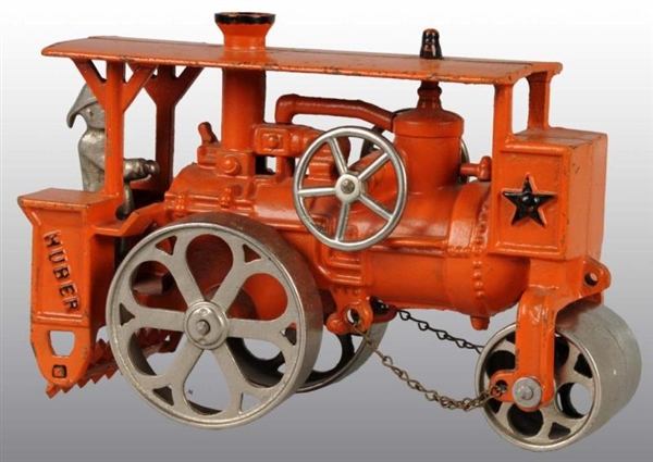 CAST IRON HUBLEY ROAD ROLLER TOY.                 