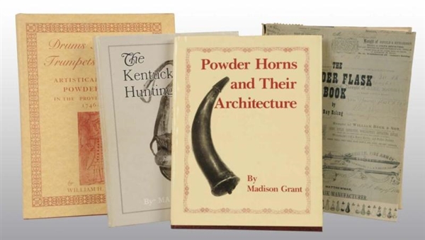 LOT OF 4: POWER HORN RELATED BOOKS.               