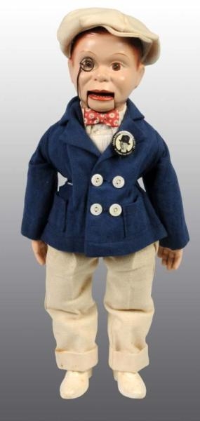 COMPOSITION CHARLIE MCCARTHY EFFANBEE DOLL.       