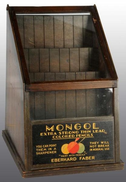 MONGOL PENCIL DISPLAY CASE.                       