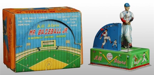 MR. BASEBALL JR. BATTERY-OPERATED TOY.            