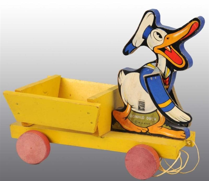 FISHER PRICE NO. 715 DONALD DUCK DELIVERY TOY.    