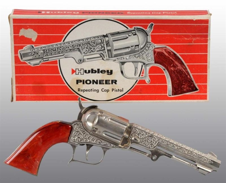 HUBLEY PIONEER TOY CAP GUN.                       