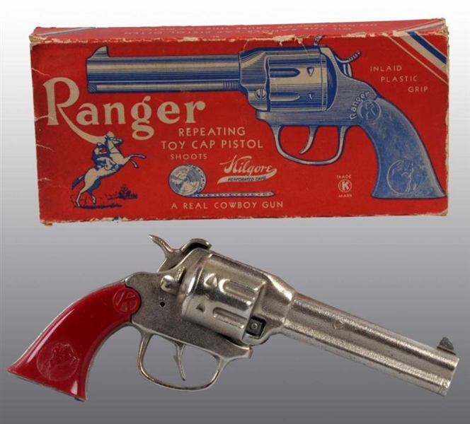 KILGORE RANGER REPEATING TOY CAP GUN.             