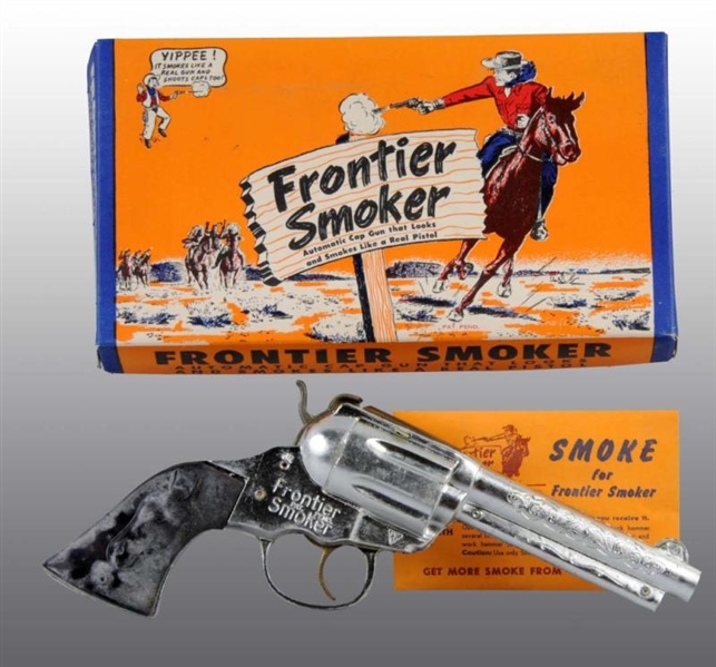 FRONTIER SMOKER TOY CAP GUN.                      