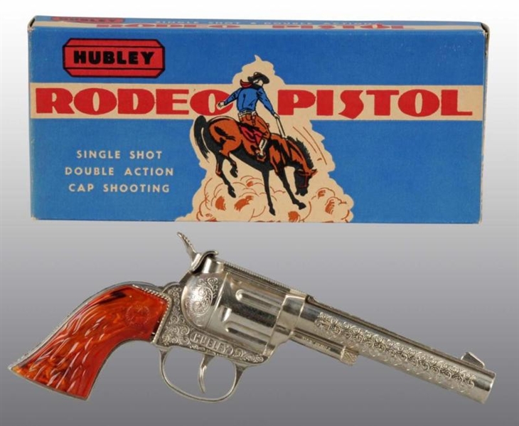 HUBLEY RODEO TOY CAP GUN.                         