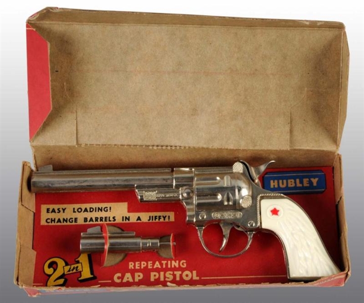 HUBLEY 2-IN-1 TOY CAP GUN.                        